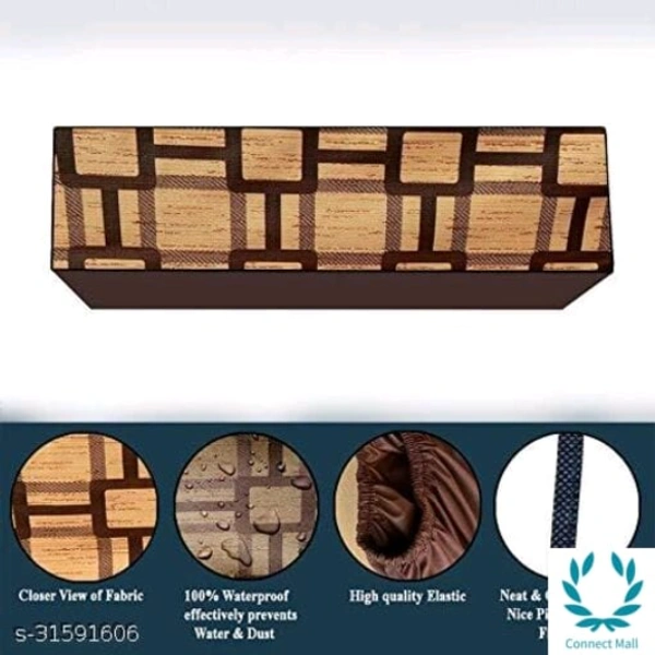 Latest Home Appliance AC Covers 1 -ton - LXHXB: 9 X11 X 35 inch, Browm, PVC, Printed